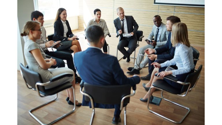 Rundka zapoznawcza na szkoleniu