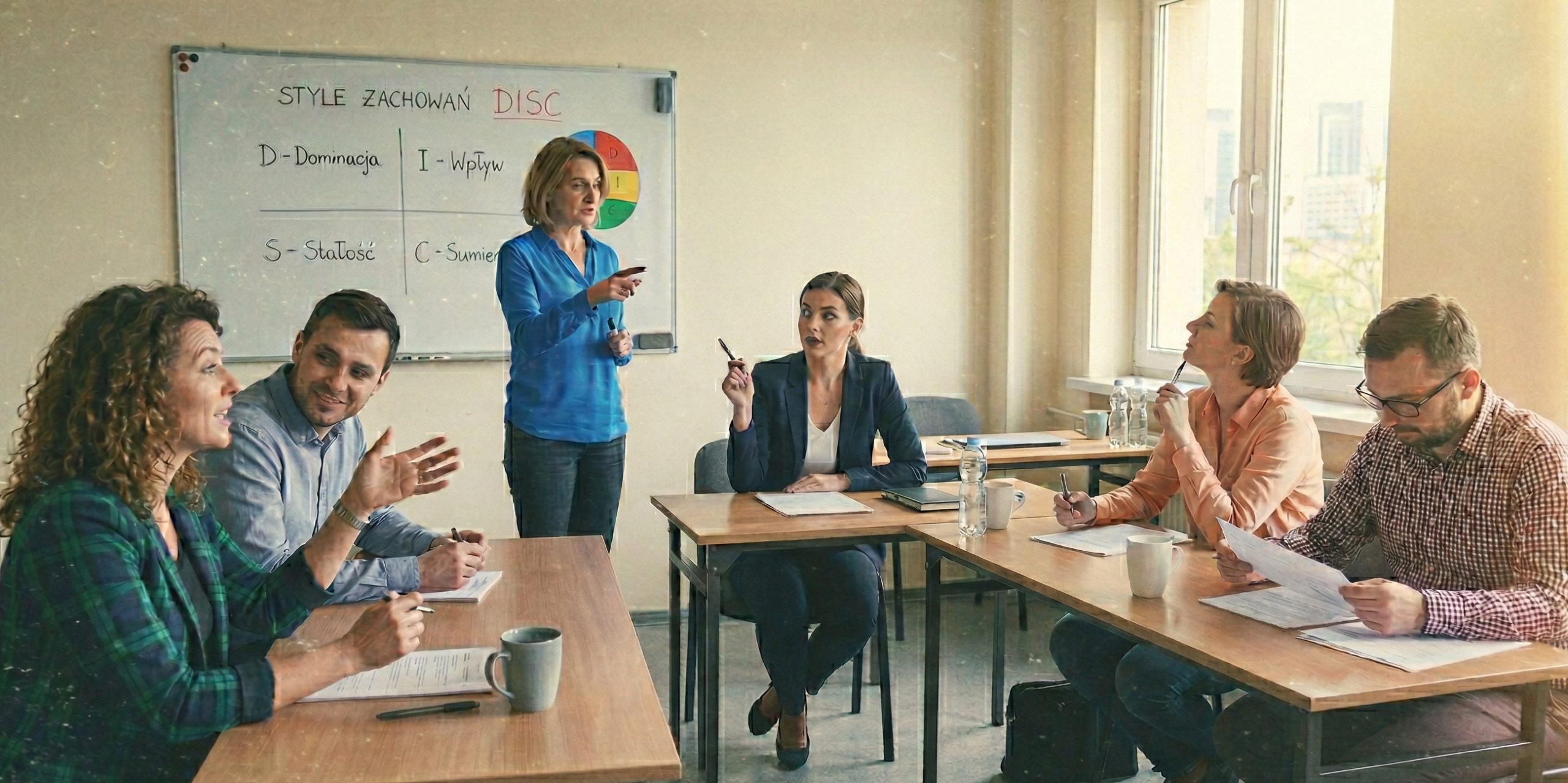 Sala szkoleniowa, szkolenie DISC